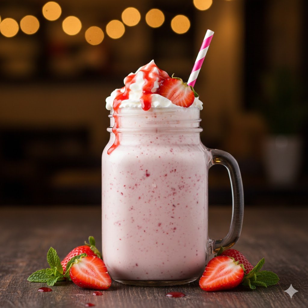 Just milk (Strawberry)